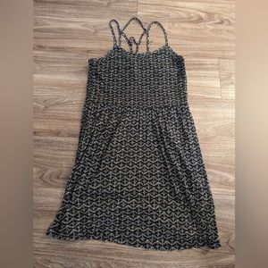 Vintage XHILIRATION floral patterned skater dress